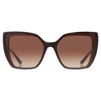 Brown Gradient Butterfly Ladies Sunglasses DG6138 318513