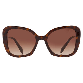 Brown Gradient Butterfly Sunglasses PR 03YS 2AU6S1