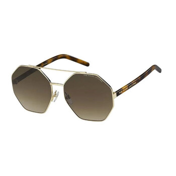Brown Gradient Geometric Sunglasses MARC 524S 006JHA