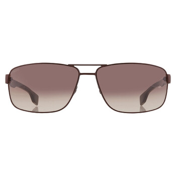 Brown Gradient Navigator Sunglasses BOSS 1035S 04INHA