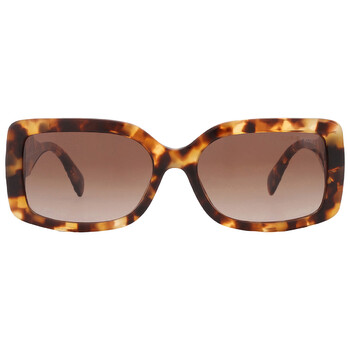 Brown Gradient Rectangular Sunglasses MK2165 302813