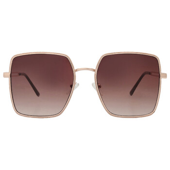 Brown Gradient Square Sunglasses GF0419 28F