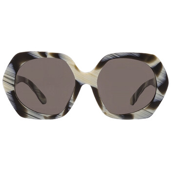 Brown Irregular Sunglasses TY7195U 194203