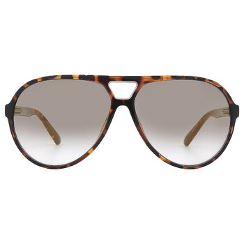 Brown Mirror Pilot Sunglasses GF5070 52G