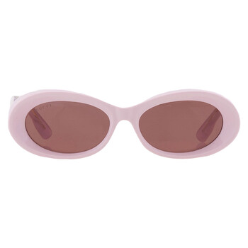 Brown Oval Sunglasses GG1527S 003