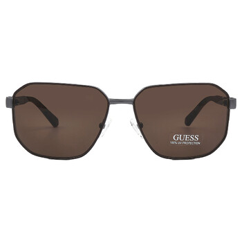Brown Oversized Sunglasses GF5086 09E