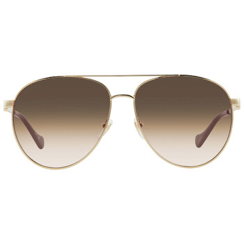 Brown Pilot Sunglasses GG1088S 002