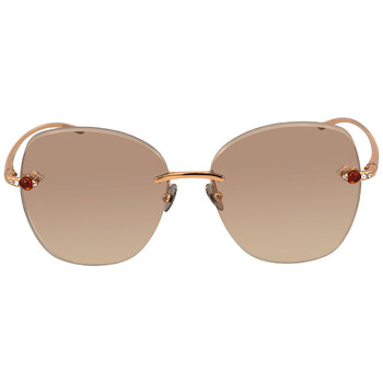 Brown Pink Butterfly Ladies Sunglasses PM0066S 003