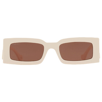 Brown Rectangular Sunglasses GG1425S 004