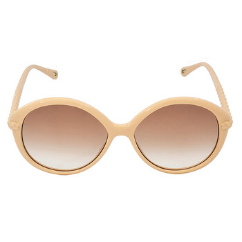 Brown Round Sunglasses CH0002S 002