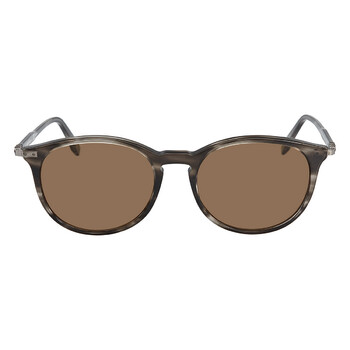 Brown Round Sunglasses SF911S 003