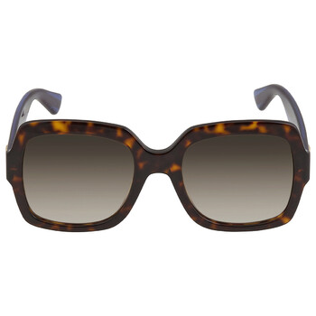 Brown Square Sunglasses GG0036SN 004