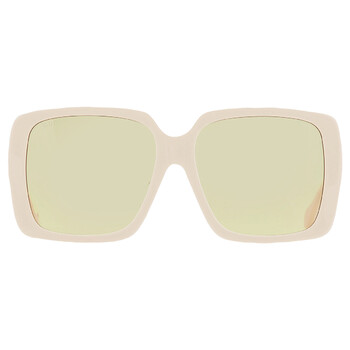 Brown Square Sunglasses GG0567SAN 006