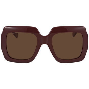 Brown Square Sunglasses GG1022S 007