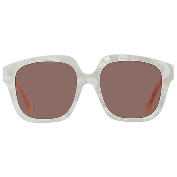 Brown Square Sunglasses GG1376SA 001