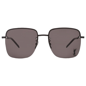 Brown Square Sunglasses SL 312M 001