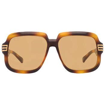 Brown Square Sunglasses GG0979S 002