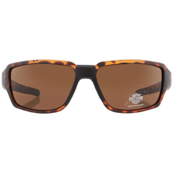 Brown Wrap Sunglasses HD0672S 56E