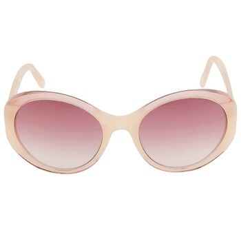 Burgundy Gradient Oval Sunglasses MARC 520S 0NG3