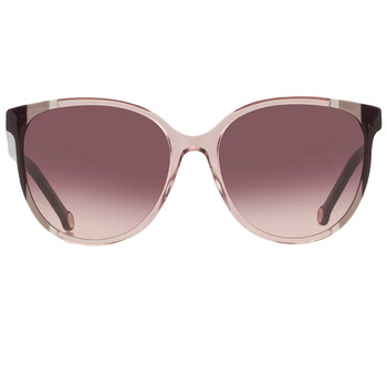 Burgundy Shaded Cat Eye Sunglasses CH 0063S 0C193X