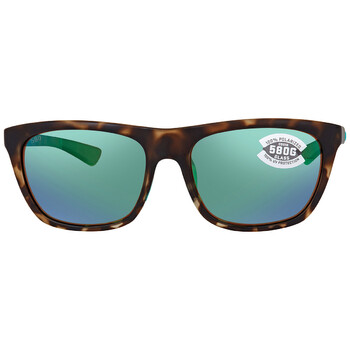 CHEECA Green Mirror Polarized Glass Sunglasses CHA 249 OGMGLP
