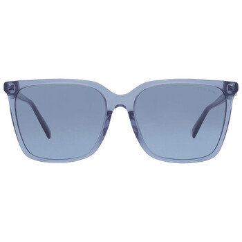 Canberra Blue Gradient Square Sunglasses MK2197U 39568F