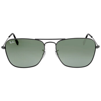 Caravan Green Classic G15 Square Sunglasses RB3136 004