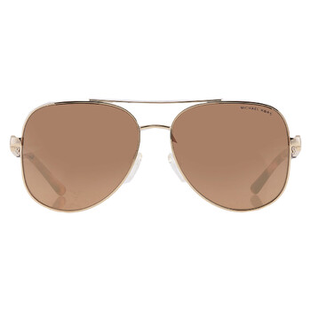 Chianti Gold Mirror Pilot Sunglasses MK1121 10147P