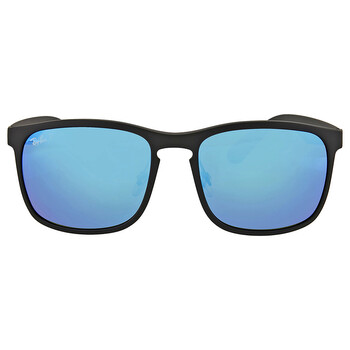 Chromance Polarized Blue Mirror Square Sunglasses RB4264 601SA1