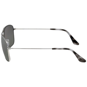 Chromance Polarized Silver Mirror Square Sunglasses RB3543 0035J