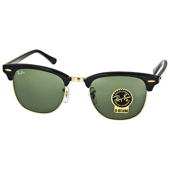 Clubmaster Classic Green Sunglasses RB3016 W0365