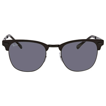 Clubmaster Metal Blue Classic Sunglasses RB3716 186R5