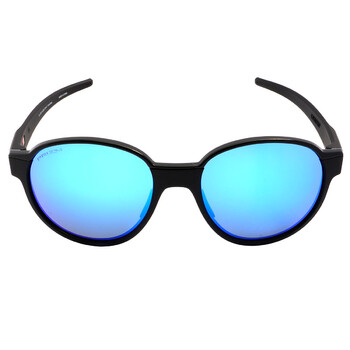Coinflip Prizm Sapphire Round Sunglasses OO4144 414402