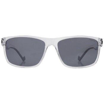 Core Grey Mirror Rectangular Sunglasses PLD 2121S MNGEX