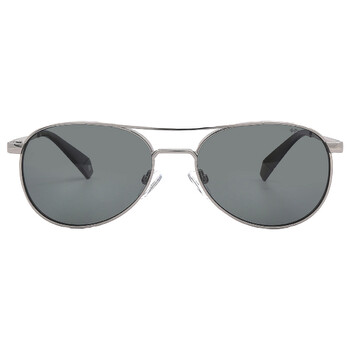 Core Polarized Grey Pilot Sunglasses PLD 6070SX 06LBM9