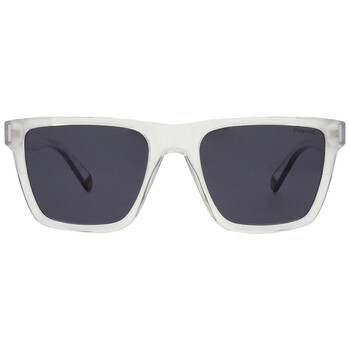 Core Polarized Grey Square Sunglasses PLD 6176S 0900M9