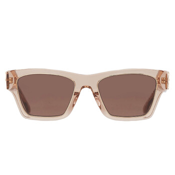 Dark Brown Rectangular Sunglasses TY7186U 195473