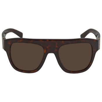 Dark Brown Square Sunglasses DG4398 50273