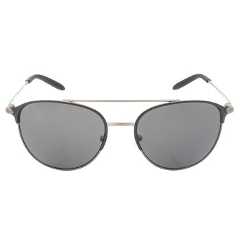 Dune Dark Gray Solid Round Sunglasses MK1111 100487