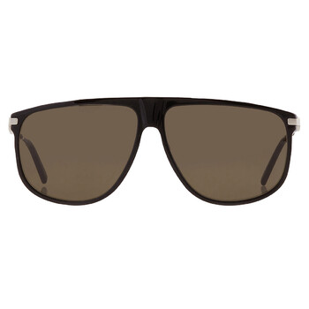 Dark Grey Browline Sunglasses DM40029U 01J