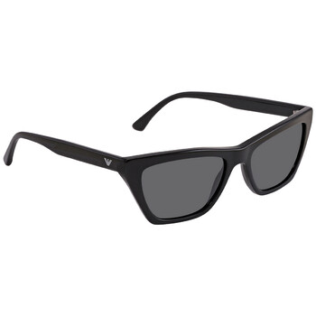 Dark Grey Cat Eye Sunglasses EA4169 587587
