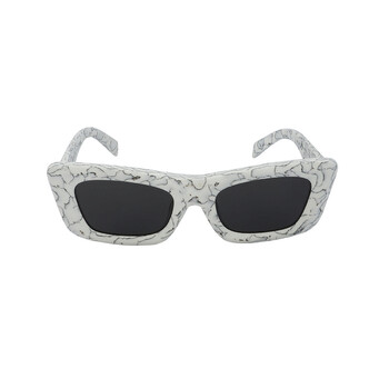 Dark Grey Cat Eye Sunglasses PR 13ZSF 17D5S0