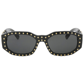 Dark Grey Geometric Sunglasses VE4361 539787