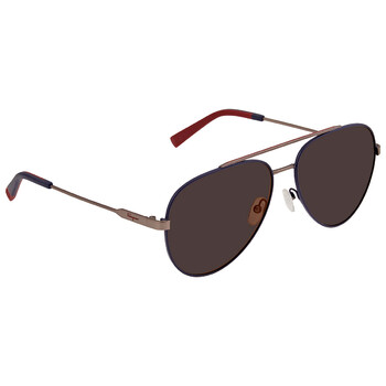 Dark Grey Pilot Sunglasses SF204S 414