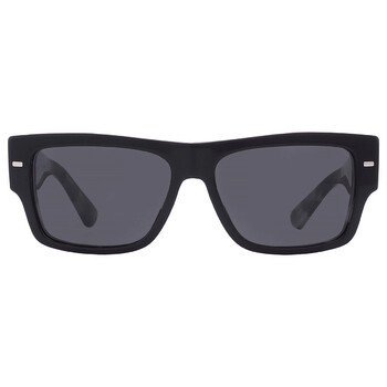 Dark Grey Rectangular Sunglasses DG4451 340387