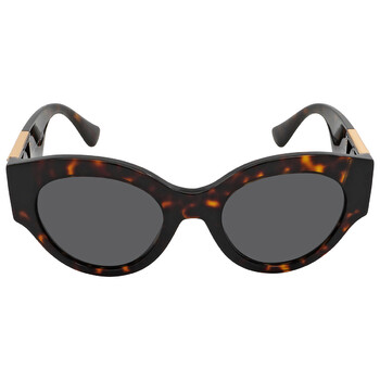 Dark Grey Round Sunglasses VE4438B 10887