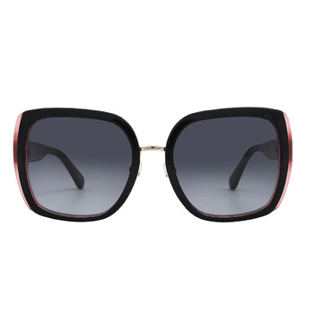 Dark Grey Shaded Square Sunglasses KIMBERGS 08079O