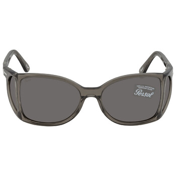 Dark Grey Wrap Sunglasses PO0005 1103B1