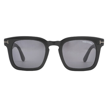 Dax Smoke Square Sunglasses FT0751N 01A