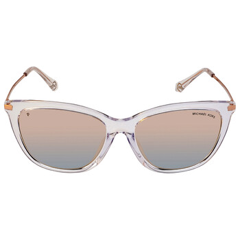 Dublin Rose Gold Polarized Cat Eye Sunglasses MK2150U 3005M5